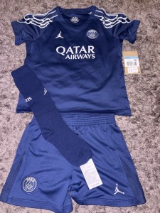PSG X JORDAN children’s Full Kit for sale on Ebay