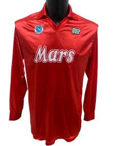 Maglia Calcio Napoli Vintage Camiseta N6 Renica NR Mars 1988/89 Match Issued for sale on Ebay