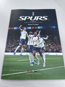 Tottenham vs Everton Match Program & Team Sheet for sale on Ebay