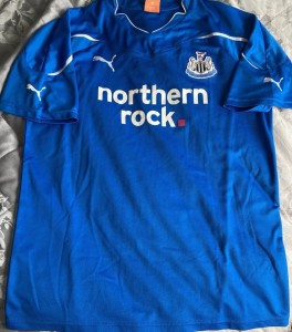 NEWCASTLE UNITED AWAY SHIRT. for sale on Ebay
