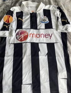 NEWCASTLE UNITED HOME SHIRT VIRGIN MONEY. for sale on Ebay