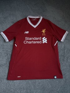 Liverpool 2017 2018 New Balance Red Home Shirt - 125 Year Anniversary EXCELLENT for sale on Ebay