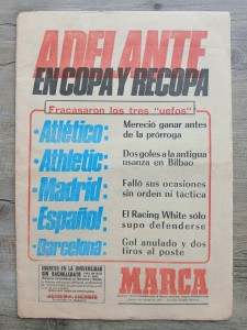 Ipswich Town - Spanish Newspaper - Real Madrid - Adelante Encopay Recopa - 1973 for sale on Ebay