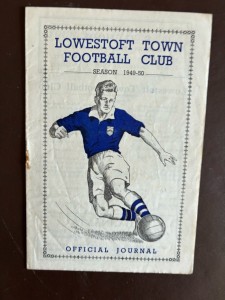 Lowestoft V Ipswich Town A Football Programme 1949/50 for sale on Ebay