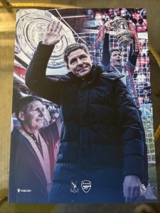 Crystal Palace vs Arsenal 2025/26 Premier League Programme - Final Game for sale on Ebay