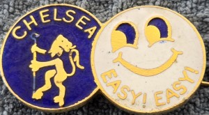 CHELSEA FC BADGE - VINTAGE CHELSEA COFFER BADGE - EASY! EASY! for sale on Ebay