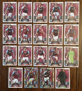 Match Attax 2013/14 Part Team Set Star Players WEST HAM UNITED x 19 Cards for sale on Ebay