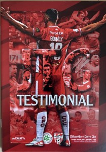 Cliftonville V Derry City 6/11/2025 Joe Gormley Testimonial Match Progamme for sale on Ebay
