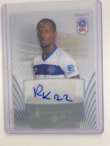 PANINI EFL ETERNITY 2026 RICHARD KONE QUEENS PARK RANGERS AUTO BASE. for sale on Ebay