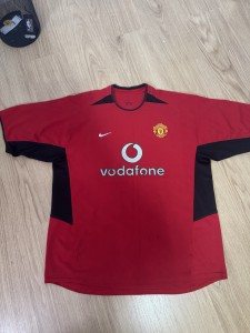 Original Nike Manchester United 2002 - 2004 Home Shirt Size XL Keane #16 for sale on Ebay