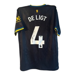 Matthijs de Ligt Signed Shirt ACG Authentication Proof Manchester United  for sale on Ebay