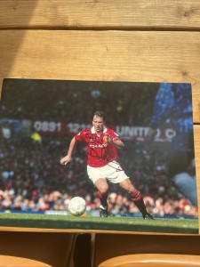 Manchester United Bryan Robson Signed Print for sale on Ebay