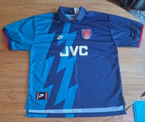 Arsenal (1994/95) Vintage Away Shirt (XL). for sale on Ebay