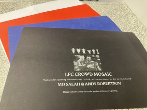 Liverpool Mosaic Cards 2026 - Mo Salah & Andy Robertson Last Game - Brentford for sale on Ebay