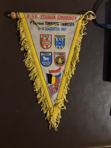 Eindhoven Tourn 1982 Inc Ipswich & Brighton Football Original Pennant for sale on Ebay