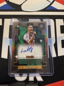 2024-25 Topps Merlin UCC Ollie Watkins Sorcerers Auto Green /99 Aston Villa for sale on Ebay