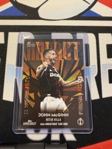 2025-26 Topps Knockout UCC John McGinn Orange Parallel /25 Aston Villa for sale on Ebay