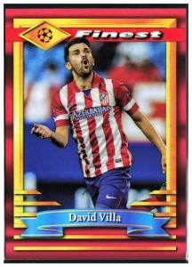 David Villa Red Refractor /5 2022-23 Topps Finest Flashbacks for sale on Ebay