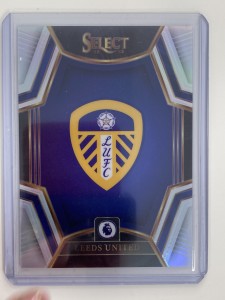 PANINI  SELECT PREMIER LEAGUE 2022/23 LEEDS UNITED LEEDS CLUB BADGE (PRIZM) for sale on Ebay