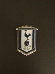 Tottenham Hotspur Pennant Pin Badge Spurs for sale on Ebay