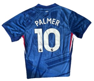 COLE PALMER Rare Hand Signed FC Chelsea 2025/26 Home Football Shirt NO COA for sale on Ebay