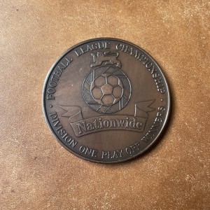 Actual Nationwide Football League Medal Match Worn 1998 1999 Watford play offs for sale on Ebay