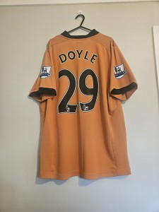 WOLVES 09/10 HOME SHIRT MENS XL DOYLE 29 ORIGINAL SHIRT for sale on Ebay