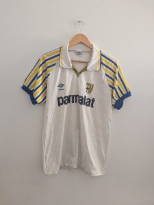 Parma Umbro 90-91 Home Shirt Sz M 100% Original And Authentic for sale on Ebay