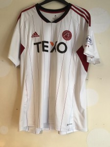 Aberdeen FC 2022/23 Away Shirt No.11 DUK  Gothenburg 40th Ann - Size 2XL  Rare for sale on Ebay