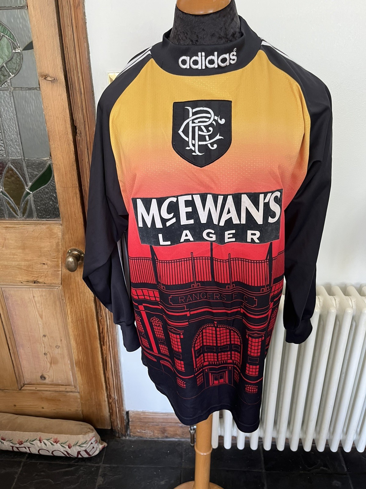 Rangers Football Club Goalkeepers Shirt 1996/7 Size L for sale on Ebay