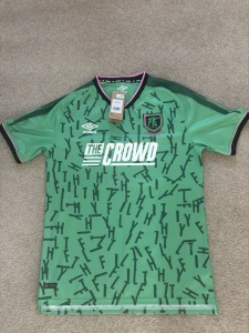 Filthy Fellas  Green Umbro Football Shirt Size large for sale on Ebay