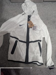 England Mens World Cup 2026 White Nike Jacket Size Medium for sale on Ebay