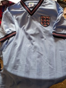 Retro England Sky Blue Football Shirt. Size Xl for sale on Ebay