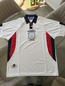 England Football Retro Home Shirt 1998-2000 Men’s XL World Cup Umbro for sale on Ebay