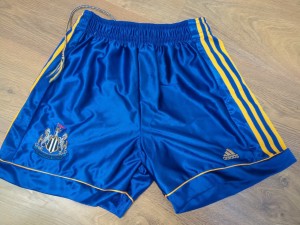1998/99 Newcastle United Vintage Adidas Away Kit Football Shorts 34