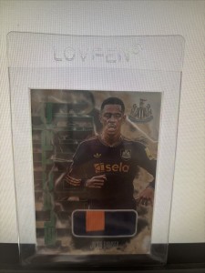 FUTERA NEWCASTLE UNITED FAN SELECTION JACOB RAMSEY NUMBERED RELIC/PATCH 03/06 for sale on Ebay