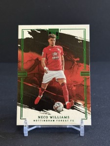 2022-23 Panini Impeccable Neco Williams Green /5 Nottingham Forest #122 for sale on Ebay