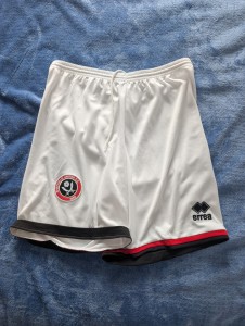 Sheffield United Football Shorts . M for sale on Ebay