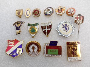 Job Lot - 15 x Vintage Football Club / Associations Enamel Pin Badges for sale on Ebay