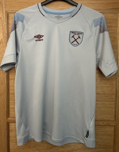 West Ham United Umbro Third Shirt 2018/19, Size Large In Good Condition for sale on Ebay