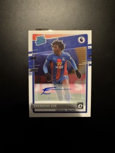 Eberechi Eze Auto Rated Rookie Optic Donruss Crystal Palace 🔥 Rare /500 for sale on Ebay