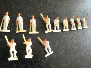 Vintage Subbuteo Table Cricket - Spares Job Lot: 12 x Players inc Australia for sale on Ebay