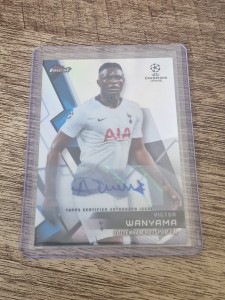 2018-19 Topps Finest Ucc Victor Wanyama Auto Tottenham for sale on Ebay