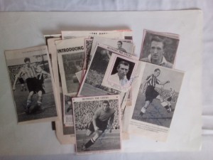 COLLECTION OF OVER 35 FOOTBALL AUTOGRAPHS FROM 1950S INC. SHACKLETON, ROBLEDO. for sale on Ebay