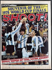 DANIEL PASSARELLA signed 1978 Magazine Cover World Cup Photo ARGENTINA for sale on Ebay