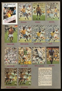 1970 WORLD CUP signed photo Esso card lot JAIRZINHO PELE RIVELLINO MOORE RIVA for sale on Ebay