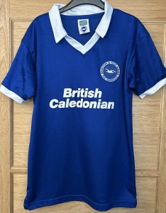 Brighton & Hove Albion Retro Home Shirt 1980/83. Made By Score Draw Size M for sale on Ebay