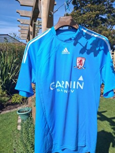 Middlesbrough Football Shirt Away 2009/10 Size Large for sale on Ebay