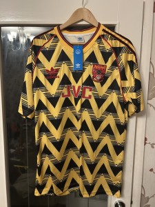 Arsenal Away Shirt 1991/1993 Adidas  Shirt 2 XL for sale on Ebay