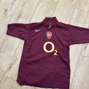 Arsenal 2005/06 Farewell Highbury Home Shirt 13-15 year old  for sale on Ebay